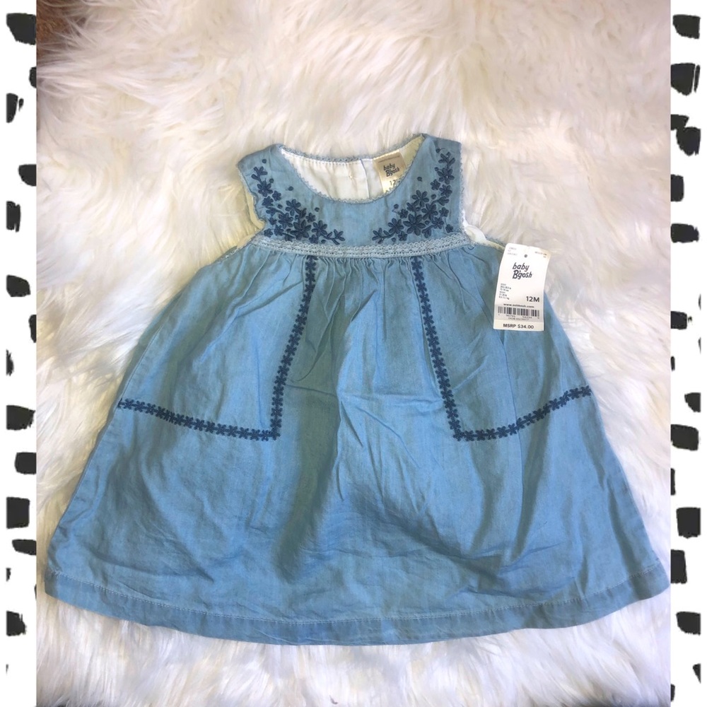 Little girls Jean dress